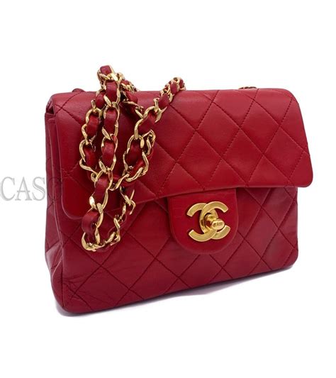 borsa chanel piccola rossa|borse chanel pre owned.